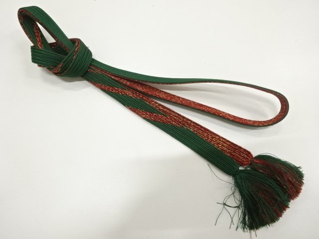 JAPANESE KIMONO / HAND-TIED OBIJIME